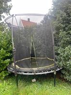 Trampoline 240cm met veiligheidsnet - Zelf afbreken, Ophalen, Gebruikt