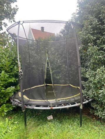Trampoline 240cm met veiligheidsnet - Zelf afbreken beschikbaar voor biedingen