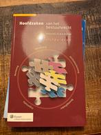 Hoofdzaken van het bestuursrecht - 5e druk, Boeken, Ophalen of Verzenden, Alpha, Zo goed als nieuw, HBO