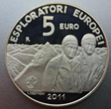 San Marino, 5 Euro 2011 - zilver Proof beschikbaar voor biedingen