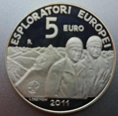 San Marino, 5 Euro 2011 - zilver Proof, Postzegels en Munten, Munten | Europa | Euromunten, Losse munt, 5 euro, San Marino, Zilver