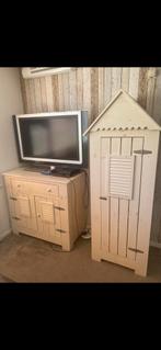 Hele leuke set van 2 kasten. Beach stijl, Gebruikt, 50 tot 70 cm, 105 cm of meer, Ophalen of Verzenden