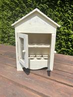 Brocante eierkastje huisje, Ophalen of Verzenden, Gebruikt