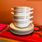 Vintage Royal Porcelain soepkommen met bord, Ophalen of Verzenden