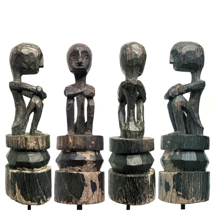 mannelijke voorouderfiguur (Ana Deo) van de Nagé uit Flores, Antiek en Kunst, Kunst | Niet-Westerse kunst, Ophalen of Verzenden