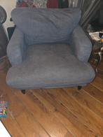 Stocksund fauteuil 3 hoezen 75 euro, Ophalen, Hout, Gebruikt, 75 tot 100 cm