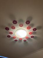 Plafondlamp met bloemen - kinderkamer, Huis en Inrichting, Lampen | Plafondlampen, Ophalen of Verzenden, Gebruikt, Metaal