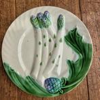 Antieke Salins faience asperge borden - Per Stuk, Antiek en Kunst, Ophalen of Verzenden