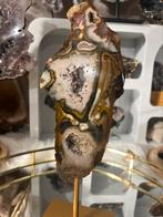 Crazy Lace Agaat met Druzy Kern, Ophalen of Verzenden, Mineraal