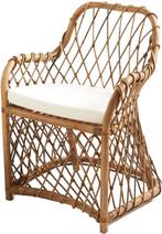 Rivièra Maison Dune Deck Cafe Dining Arm Chair, Huis en Inrichting, Stoelen, Ophalen, Bruin, Zo goed als nieuw, Eén