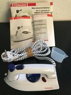 Reis-stoomstrijkijzer(tje) - Tomado, Ophalen of Verzenden, Zo goed als nieuw, Strijkijzer met snoer