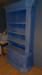 Gerestyde eiken Boekenkast - Uniek Stuk!, Huis en Inrichting, Kasten | Boekenkasten, Ophalen of Verzenden