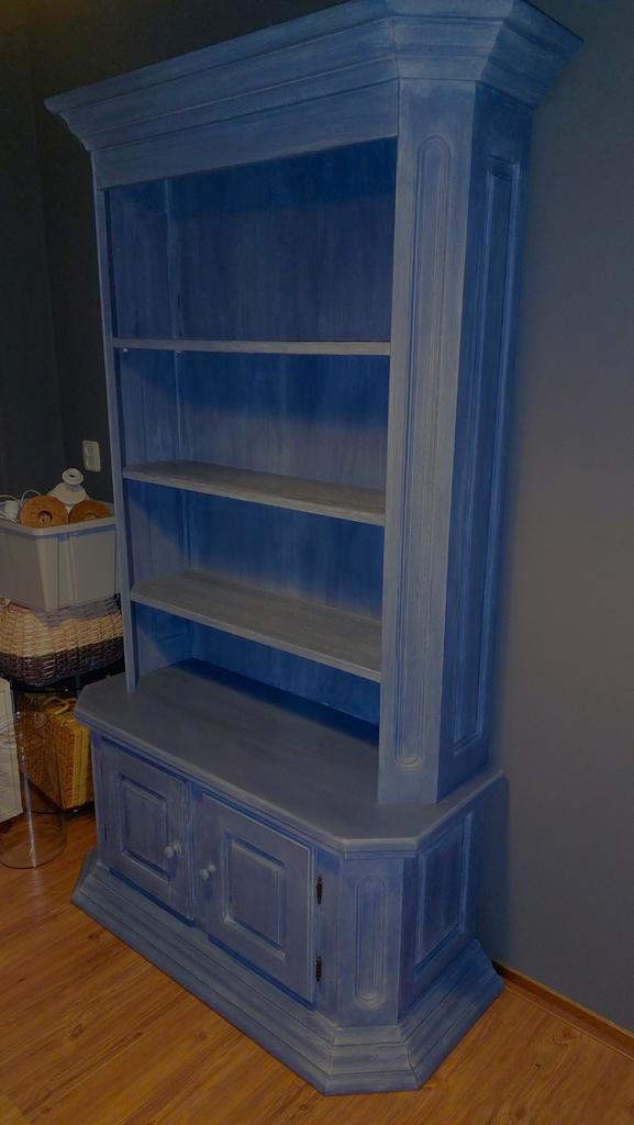 Gerestyde eiken Boekenkast - Uniek Stuk!, Huis en Inrichting, Kasten | Boekenkasten, Ophalen of Verzenden