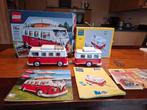LEGO 10220 T1 CAMPER + VW CARAVAN, Ophalen of Verzenden, Zo goed als nieuw, Complete set, Lego