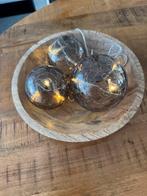 Mango houten schaal nieuw, Huis en Inrichting, Woonaccessoires | Schalen en Manden, Schaal, Rond, Nieuw, Ophalen of Verzenden