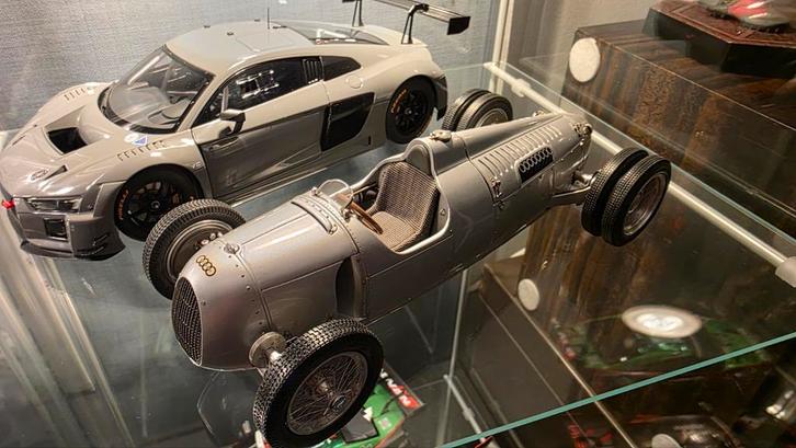 CMC Audi Auto union type C Bergrenner  1:18, Auto-onderdelen, Uitlaatsystemen, Audi, Nissan, Ophalen of Verzenden