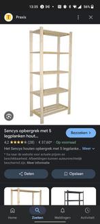 2* Praxis Sencys Stellingkast h170xb75xd40cm, Ophalen of Verzenden, Zo goed als nieuw