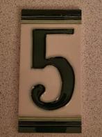 nieuwe keramiek huisnummers diverse nummers, Huis en Inrichting, Ophalen of Verzenden, Nieuw