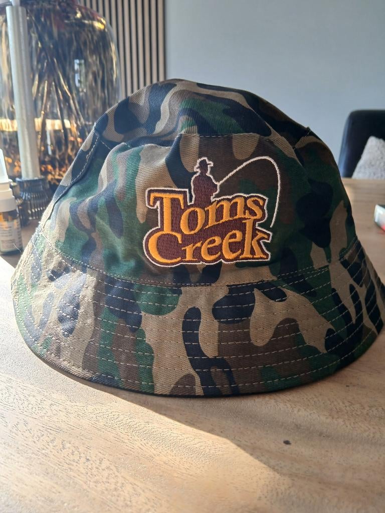 Toms Creek Camo Hoed, Ophalen of Verzenden, Zo goed als nieuw, Toms Creek, Hoed