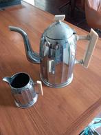 Art Deco Koffiepot met Melkkannetje - Vintage Set, Ophalen of Verzenden