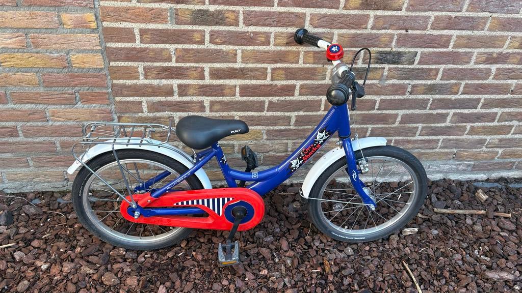 Puky Kinderfiets 18 inch, Ophalen, Zo goed als nieuw, 16 tot 20 inch