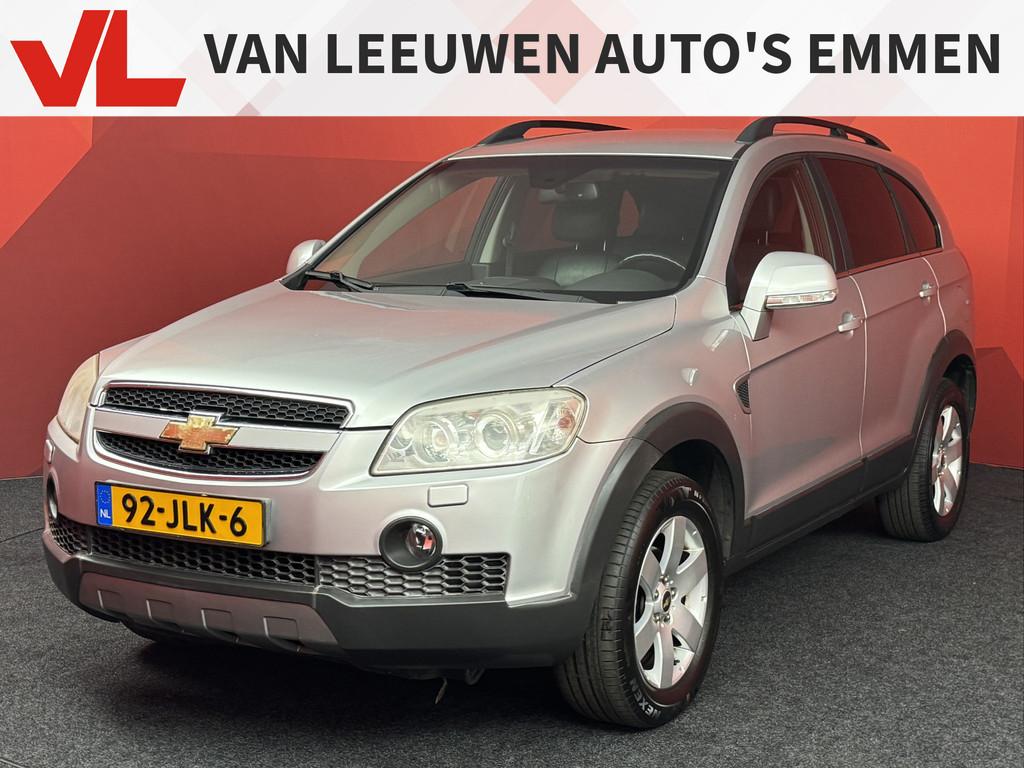 Chevrolet Captiva 2.4i Executive, Auto's, Chevrolet, 136 pk, Gebruikt, Zwart, 4 cilinders