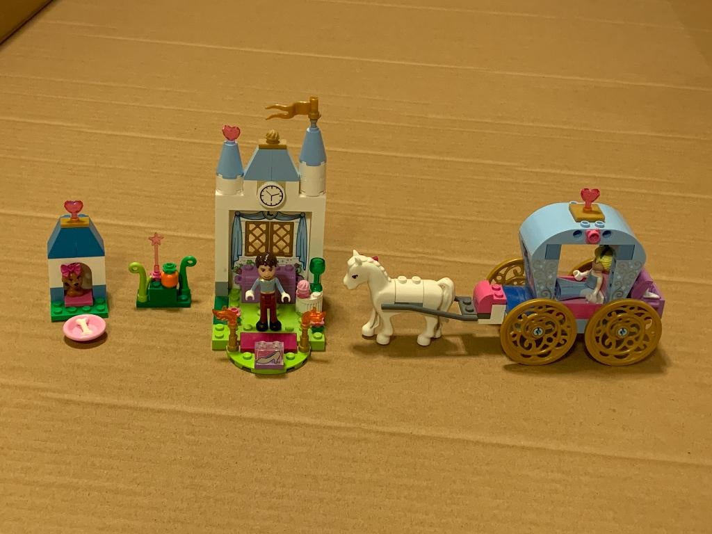 LEGO Juniors set Assepoesters koets 10729, Kinderen en Baby's, Speelgoed | Duplo en Lego, Zo goed als nieuw, Lego, Complete set