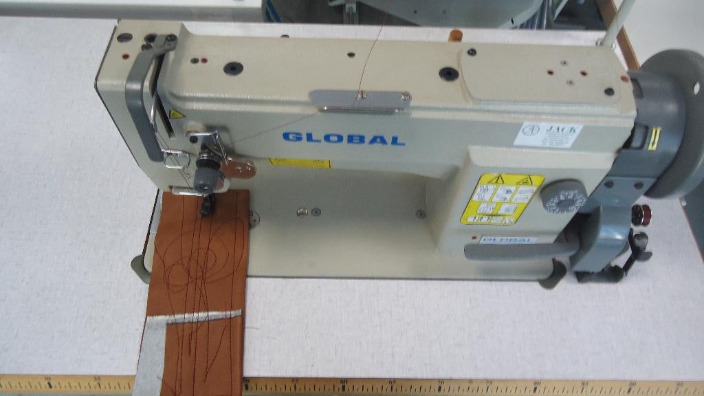 Industrie Naaimachine Global 3 Voudig transport-WF955, Hobby en Vrije tijd, Naaimachines en Toebehoren, Overige merken, Gebruikt