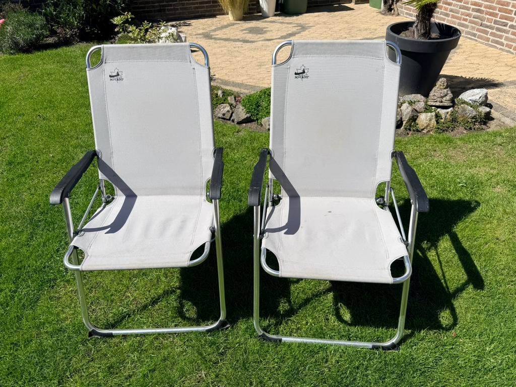 *2 campingstoelen Bo-Camp*, Ophalen, Gebruikt, Campingstoel