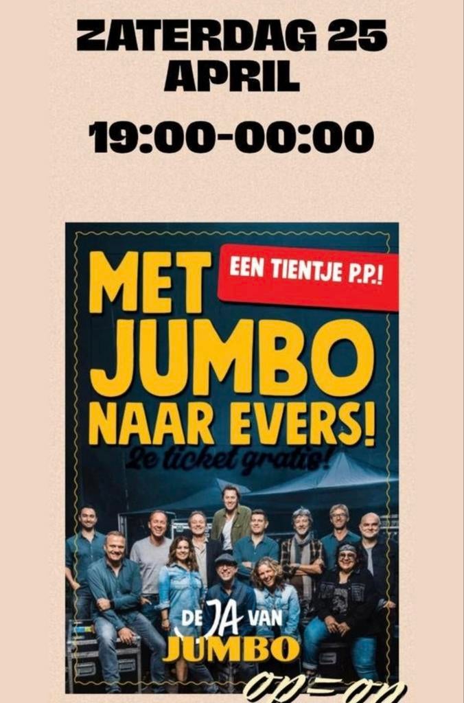 Edwin Evers leeuwarden 25 april 4x, Drie personen of meer, April, Overige typen