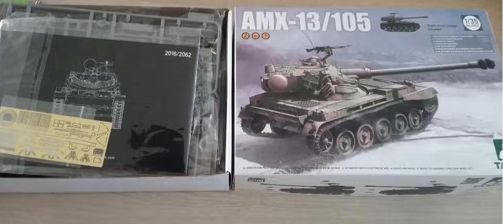 Takom AMX-13/105 2 in 1 1/35, Overige merken, Tank, 1:32 tot 1:50, Nieuw