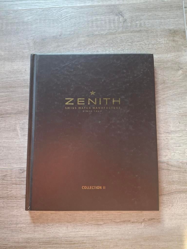 Zenith Swiss Watch Manufacture Collection II Boek, Ophalen of Verzenden, Zo goed als nieuw, Zenith