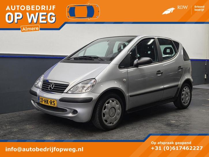 Mercedes A-klasse 140 Elegance | Automaat | Airco | APK tot, Auto's, Mercedes-Benz, Bedrijf, Te koop, A-Klasse, ABS, Airbags, Alarm