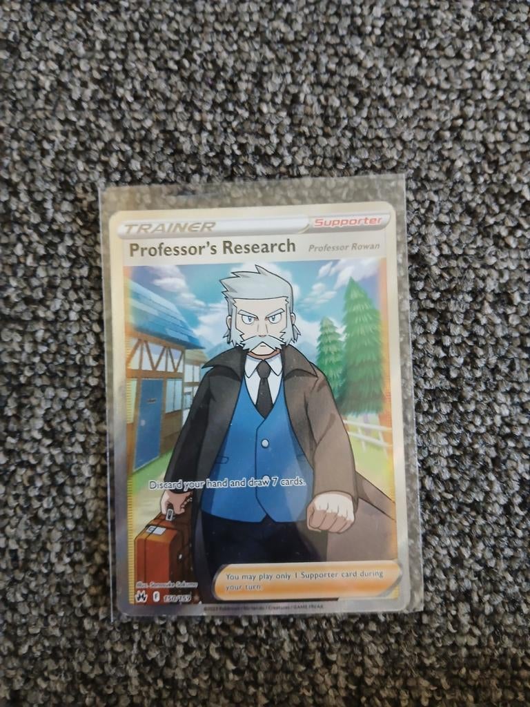 Professor's research pokemon kaart, Ophalen of Verzenden, Plaatje