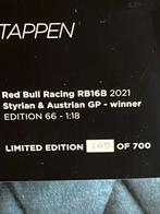 Max Verstappen RB16B 2021 Styrian & Austrian GP 1:18, Ophalen of Verzenden, Nieuw, Auto, Overige merken