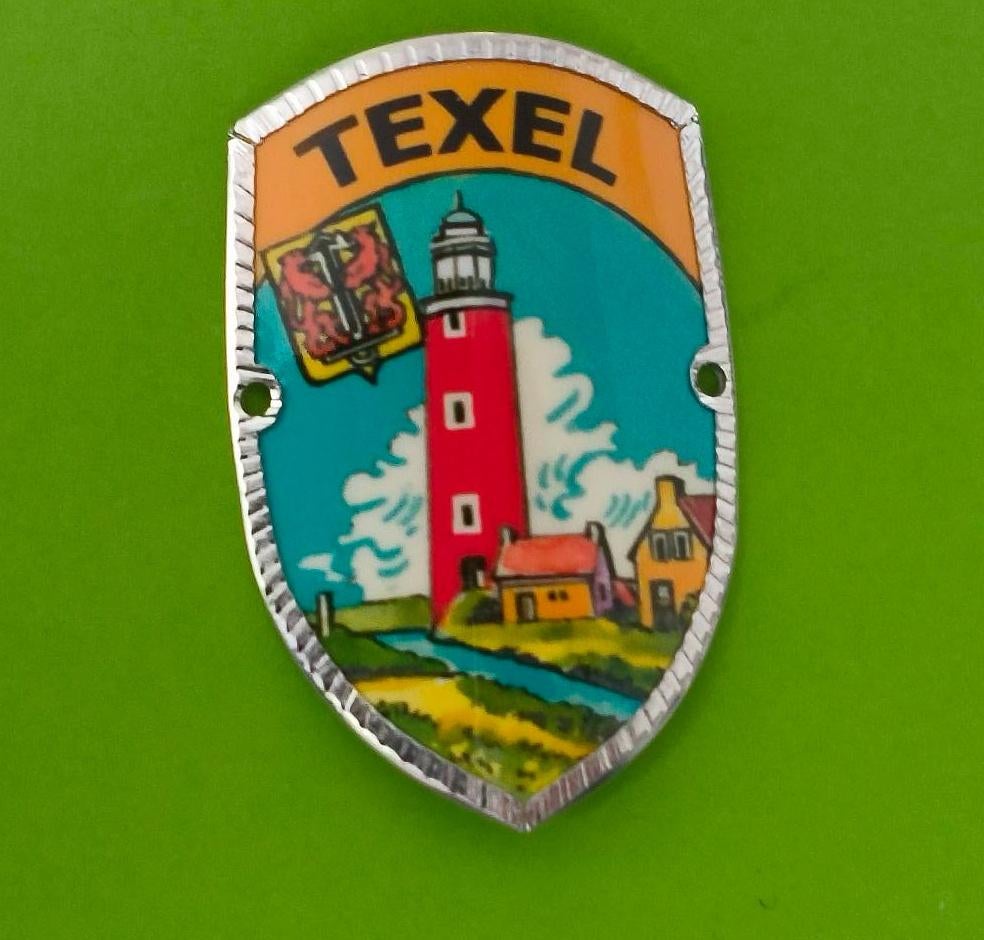 Wandelstok schildje Texel, Ophalen of Verzenden, Nieuw
