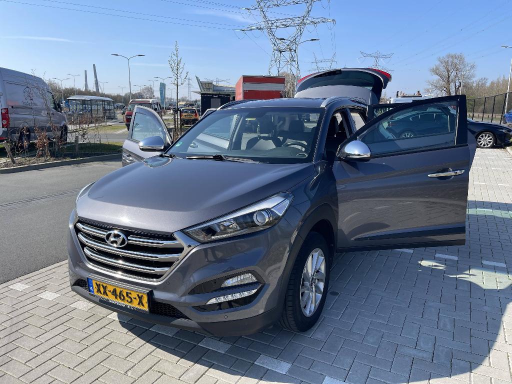 Hyundai Tucson 1.6 GDi 132pk 2015 Grijs, Voorwielaandrijving, 1591 cc, 4 cilinders, 132 pk