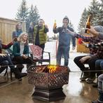 Barbecue Vuurpot - BBQ - Stalen Vuurpot, Tuin en Terras, Niet ingevuld, Verzenden, Niet ingevuld, Nieuw