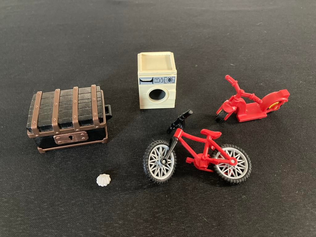 Playmobil fiets ed…, Kinderen en Baby's, Speelgoed | Playmobil, Ophalen of Verzenden, Zo goed als nieuw