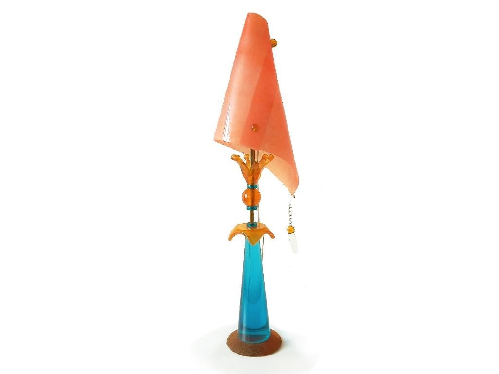 (te) gekke tafellamp, Gebruikt, Ophalen of Verzenden, Gek, 75 cm of meer