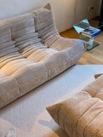 Ligne Roset - Togo - Bank Set (4-delig) - Corduroy/Rib Beige, Hoekbank, 300 cm of meer, Zo goed als nieuw, Stof
