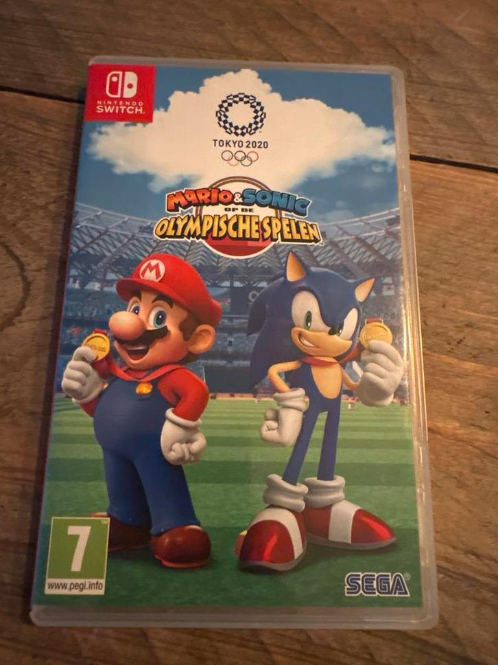 Mario & Sonic op de Olympische Spelen Tokyo 2020 Switch, Spelcomputers en Games, Games | Nintendo Switch, Zo goed als nieuw, Sport