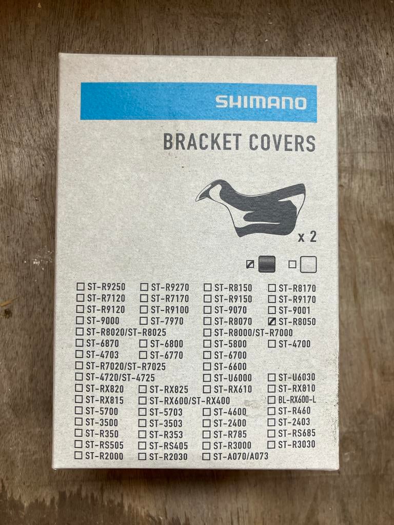 Shimano Bracket Covers ST-R8050 (2 stuks), Overige typen, Nieuw, Ophalen of Verzenden, Rubber