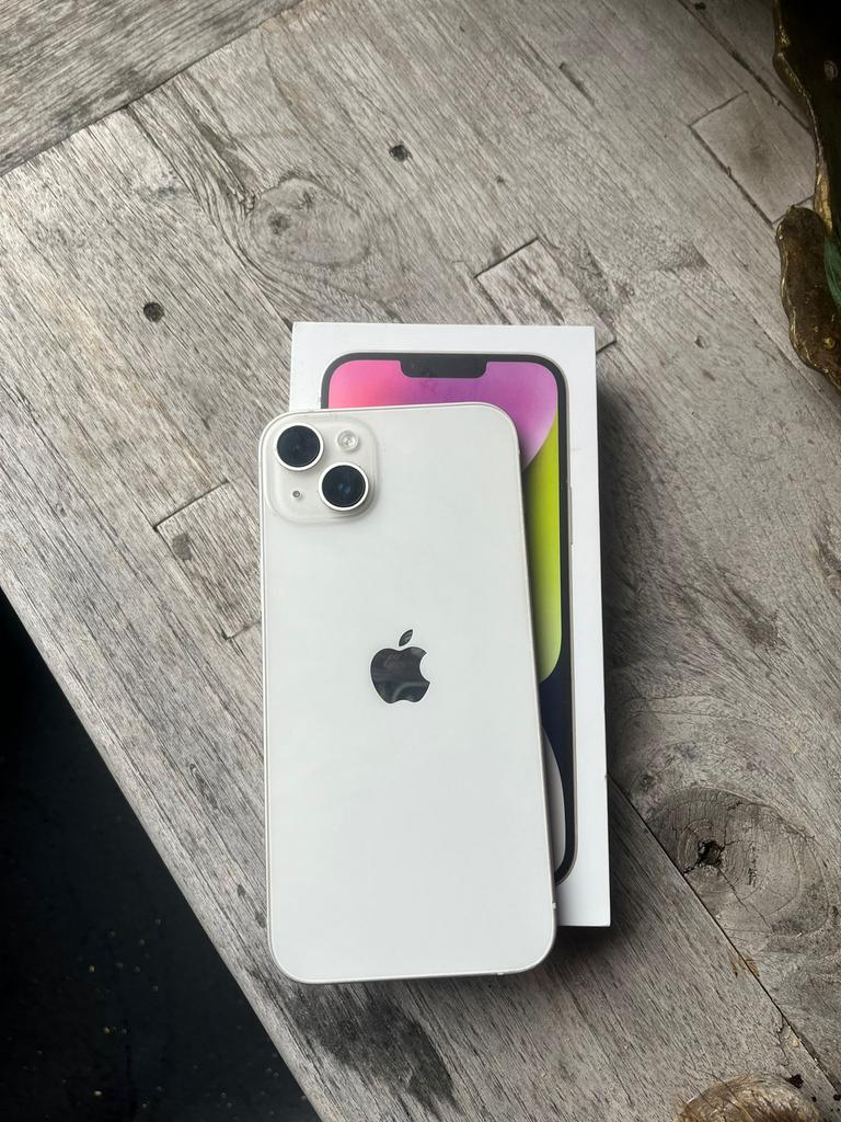 Iphone 14 plus, Telecommunicatie, Mobiele telefoons | Apple iPhone, 128 GB, IPhone 14 Plus, Wit, Ophalen of Verzenden