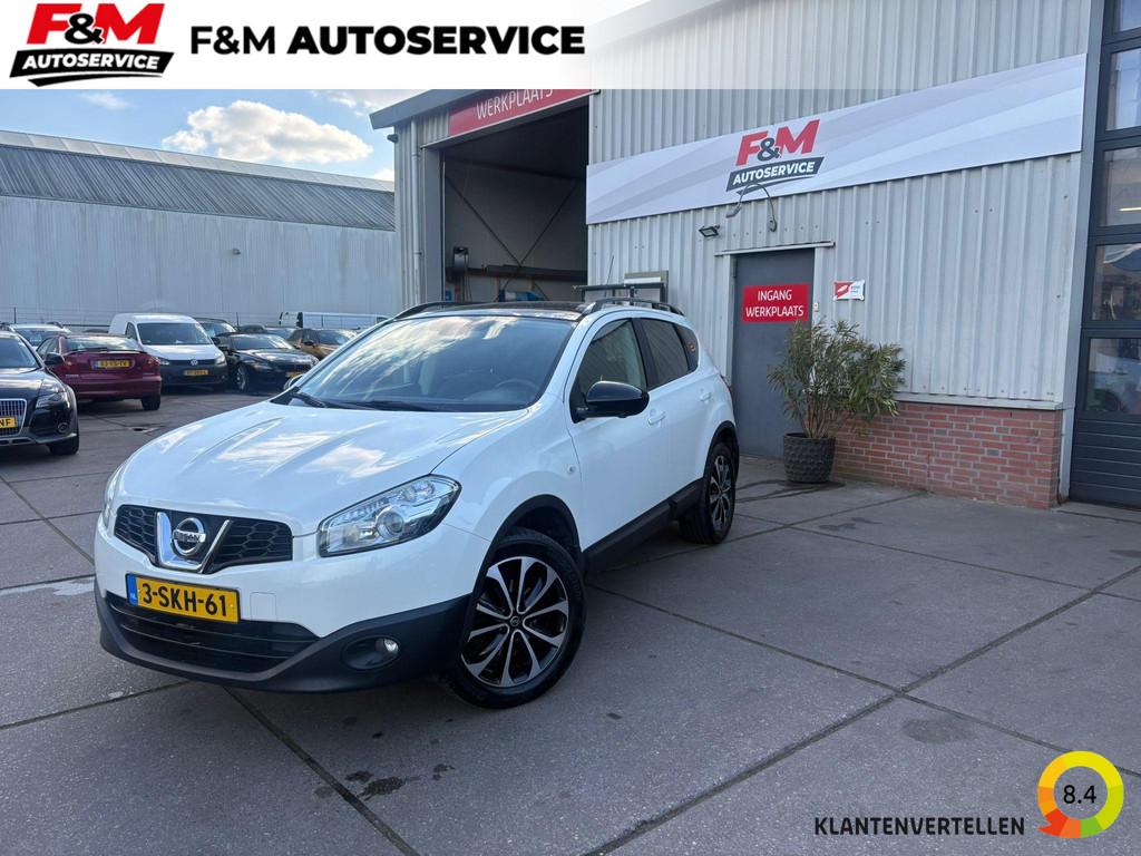 Nissan Qashqai 1.6 360 Pano, clima, navi, Auto's, Voorwielaandrijving, Gebruikt, 1225 kg, 4 cilinders