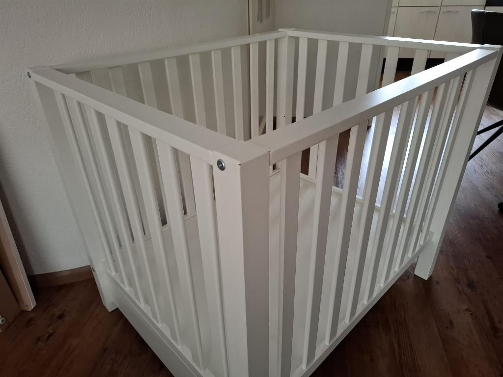 box incl boxkleed, Kinderen en Baby's, Boxen, Ophalen, Gebruikt, Vierkant, In hoogte verstelbaar