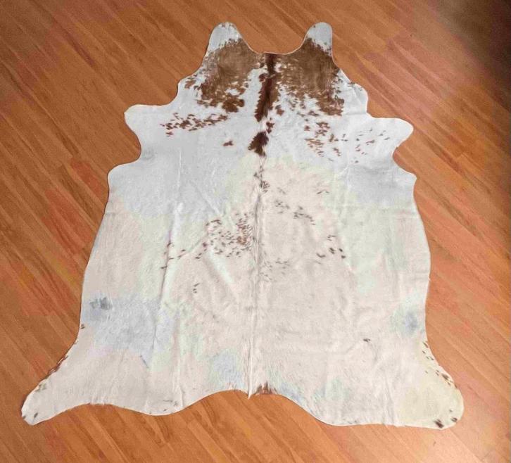 Koeienhuid vloerkleed 200/180 cm, Huis en Inrichting, Stoffering | Tapijten en Kleden, Gebruikt, 150 tot 200 cm, 200 cm of meer