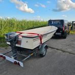 Verano sloep 420 met Yamaha 8PK en trailer, Watersport en Boten, Ophalen, Tot 10 pk, 3 tot 6 meter, Buitenboordmotor