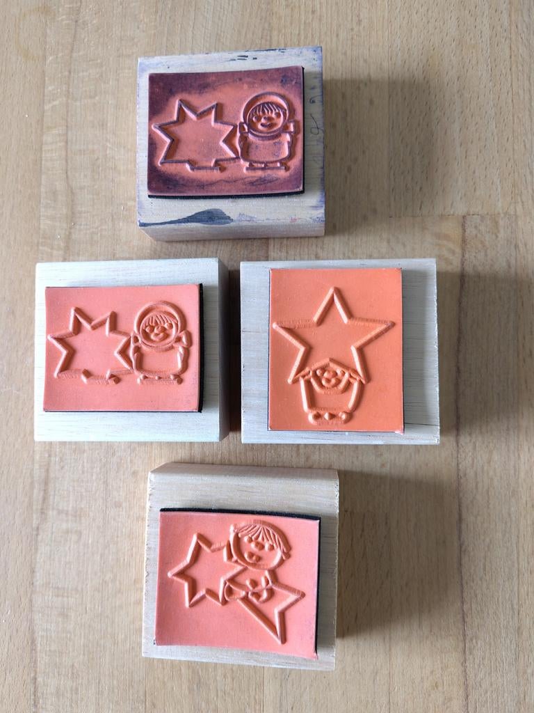 4 Dick Bruna stempels (3 nieuw) - PTT Post feestdagen, Ophalen of Verzenden, Nieuw