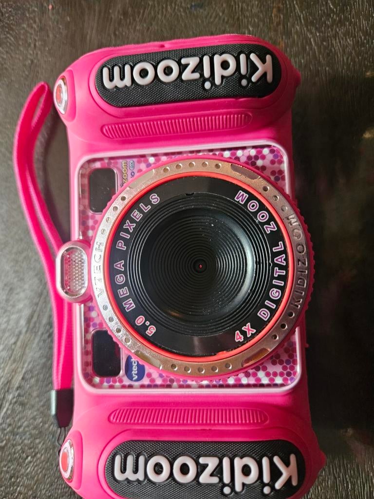 Kidizoom camera met tas en koptelefoon, Kinderen en Baby's, Speelgoed | Vtech, Ophalen, Gebruikt, 4 tot 6 jaar